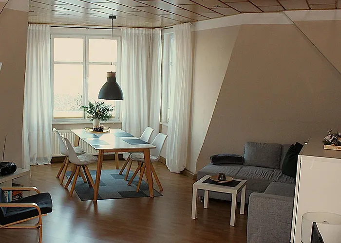 Schlossblick I - Zeit Zum Entspannen In Exklusiver Mit Panoramablick, Parkplatz, Wlan, Smart-tv 아파트 베르니게로데