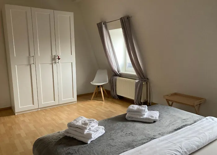 Schlossblick I - Zeit Zum Entspannen In Exklusiver Mit Panoramablick, Parkplatz, Wlan, Smart-tv 아파트 베르니게로데